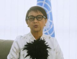 Utusan Khusus Sekjen PBB untuk Isu Air, Retno Marsudi Terima Penghargaan Champion dalam Isu Water Investment