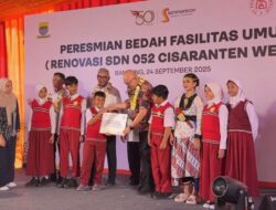 Summarecon Bandung Renovasi SDN 052 Cisaranten Wetan, itu, Wali Kota Bandung, Muhammad Farhan Beri Apresiasi Mendalam