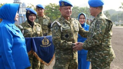 Danpuspomal Mayjen TNI (Mar) Harry Indarto : Kenaikan pangkat bentuk penghargaan dan kepercayaan negara atas dedikasi, loyalitas serta kinerja prajurit