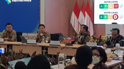 Kementerian Kesehatan Resmikan Kebijakan Pencantuman Label Gizi.